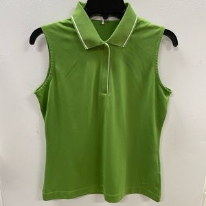 LIKE NEW - Nike Dri Fit Lime Green Sleeveless Sun Shirt - Nice & Breathable!